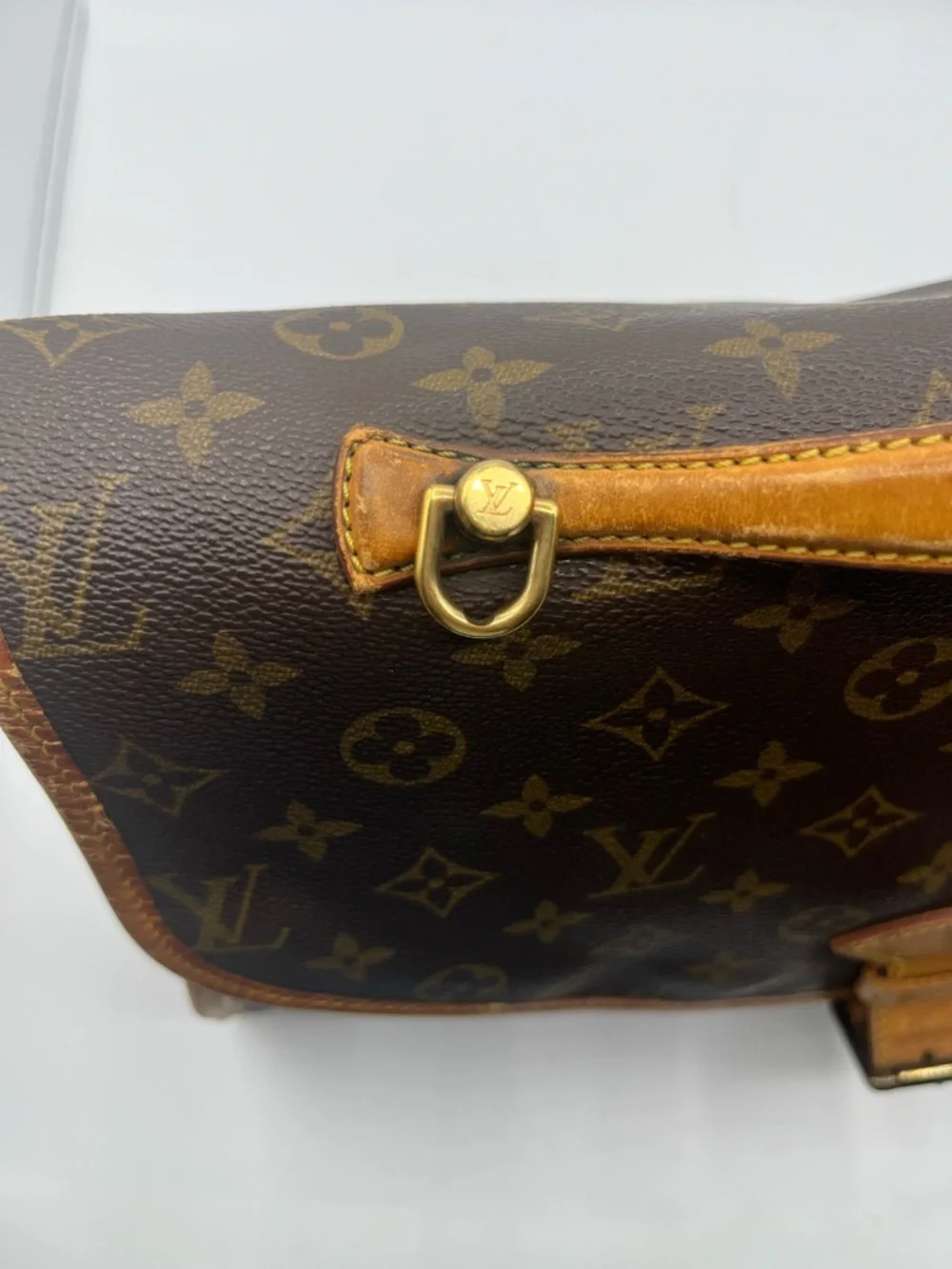 Louis Vuitton Monogram Canvas Top Handle Briefcase in Brown and Tan - Picture 7 of 14